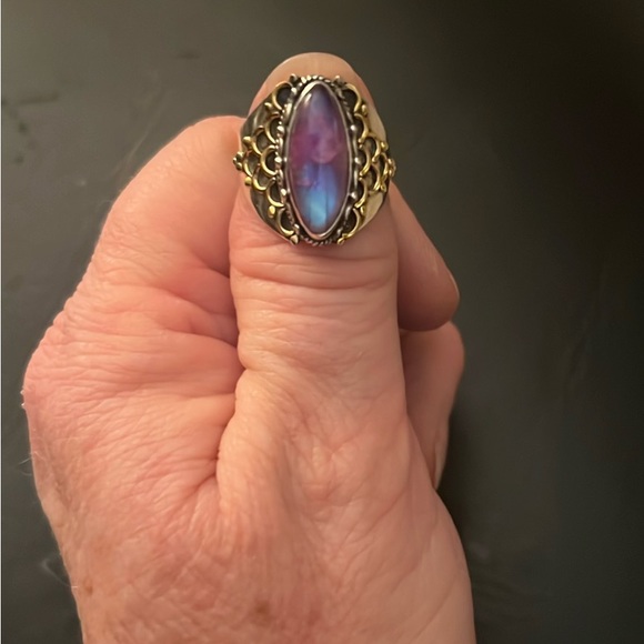 Pink moonstone size 8 - Picture 1 of 2